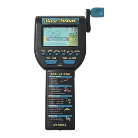 Manual Radica 3732 Bass Fishin .